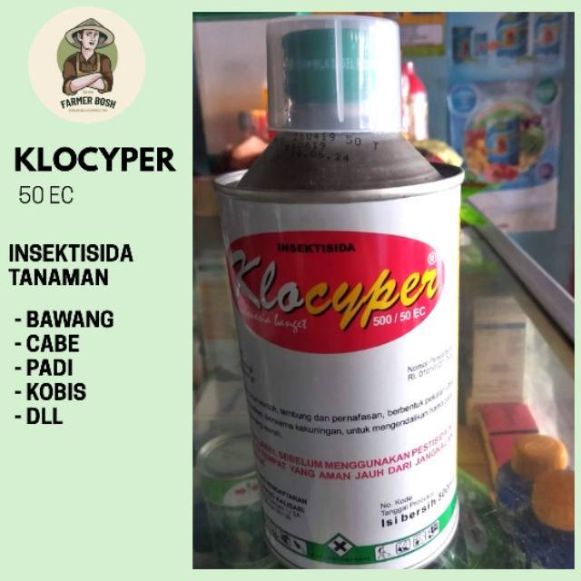 INSEKTISIDA KLOCYPER 500/50EC @ 500ML PEMBASMI HAMA ULAT