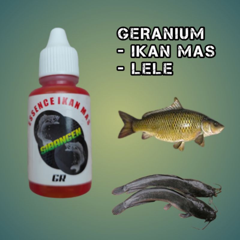 Jual Essen Geranium Ikan Mas Dan Lele 30ml Shopee Indonesia