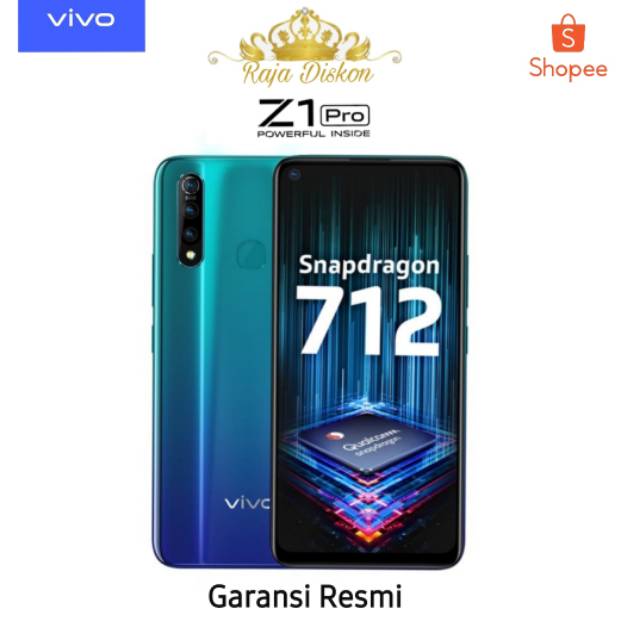 Vivo Z1 pro 6/128GB 4/64GB Garansi resmi | Shopee Indonesia