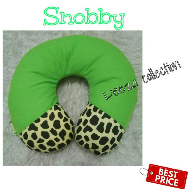 Bantal leher SNOBBY animal  Print/ bantal bepergian / travelling