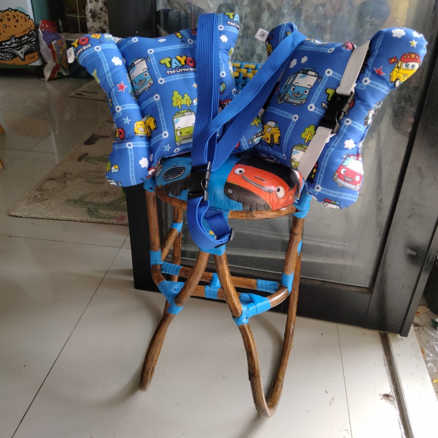 bangku kursi rotan boncengan motor skywave vespa metik super komplit 2