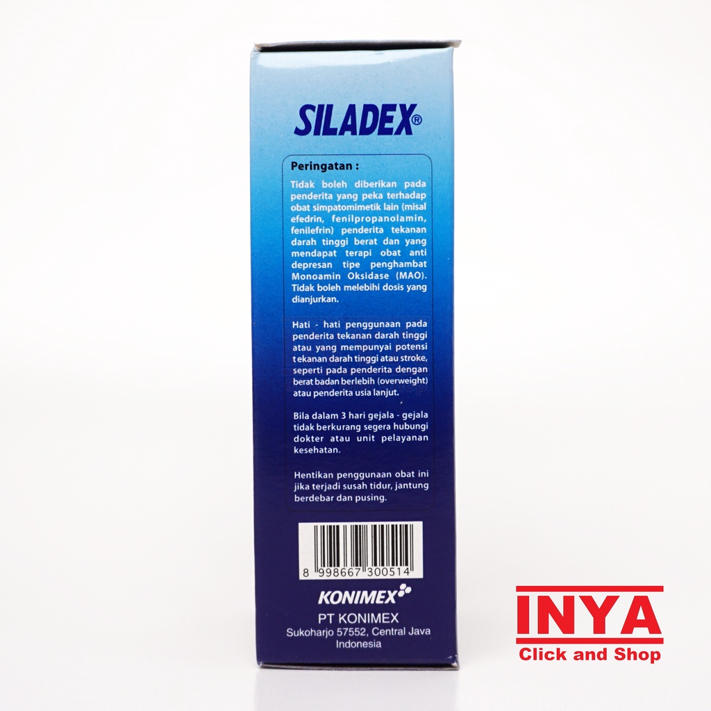 SILADEX COUGH &amp; COLD SIRUP OBAT BATUK DAN PILEK 60ml - Obat Batuk