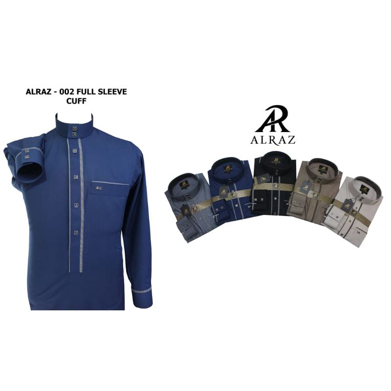 Jubah Alraz fancy manset - Temboro