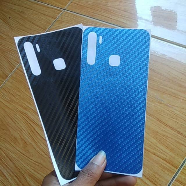 Garskin/skin karbon  infinix s5/infinix s5 lite/infinix s5 pro/infinix s4