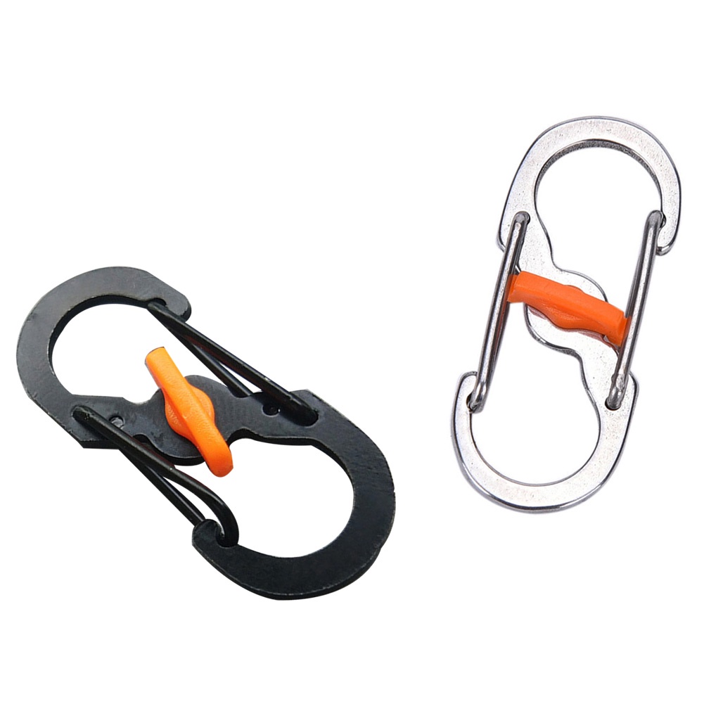 canaan 8-Shaped Outdoor Hook Buckle Snap Clip Mount Climbing Carabiner Chain Key Chain