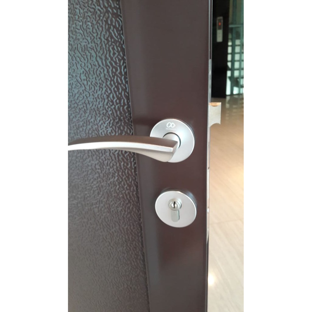 Max 1 B Jaluzi 80x210 Pintu Aluminium Pintu Kamar Mandi Alphamax