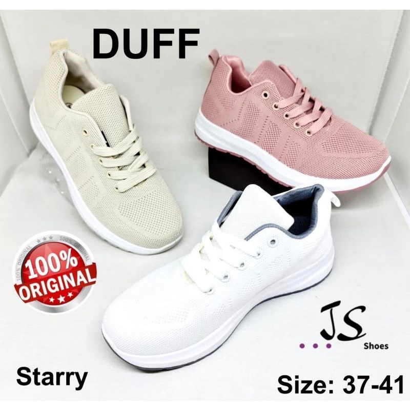 DUFF STARRY - SEPATU SNEAKERS TALI WANITA DEWASA DUFF