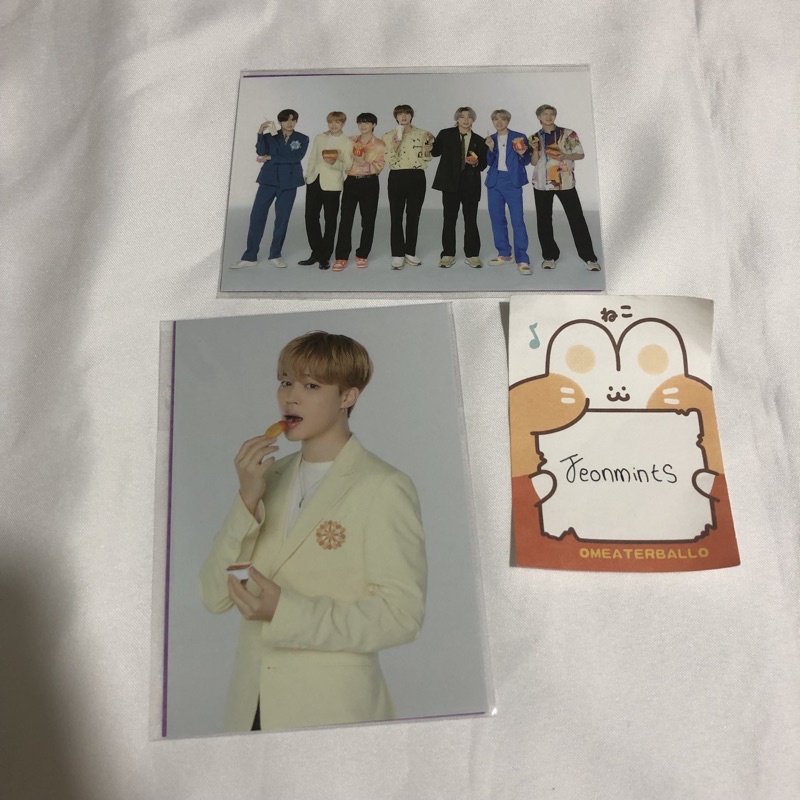 [READY STOCK] BTS MCD Hybe PC Jimin