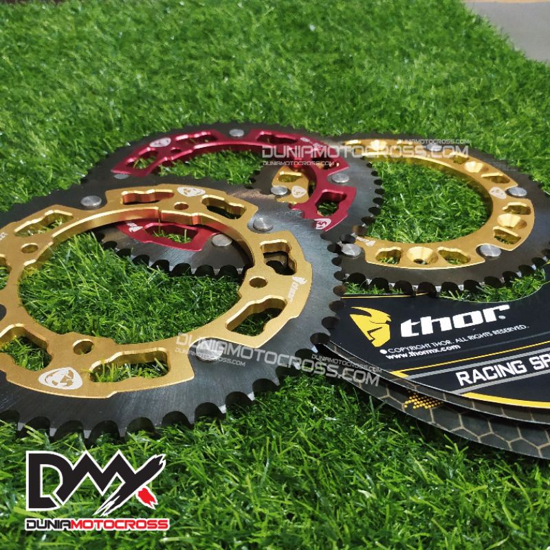 Gear belakang Crf 150L cnc THOR 55T - 56T