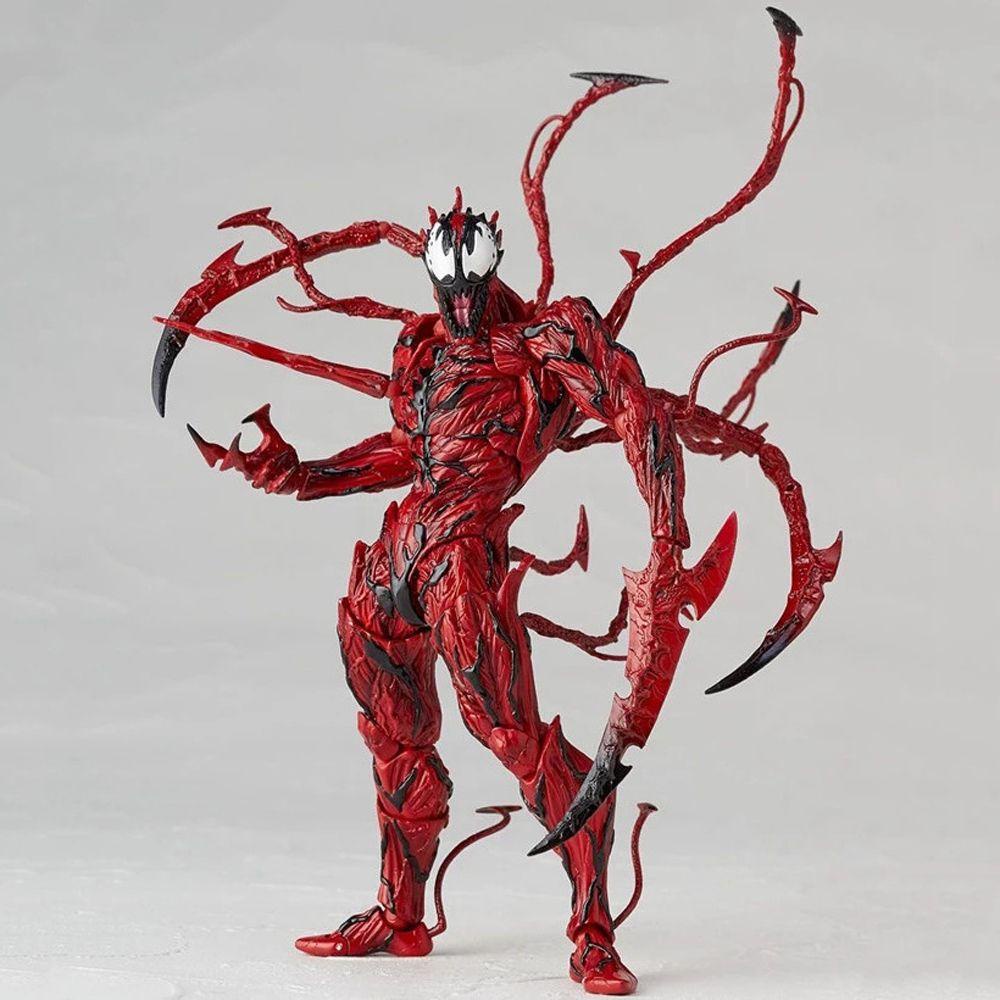 [Elegan] Marvel Koleksi Untuk Hadiah Sambungan Bergerak PVC SpiderMan NO.008 Carnage