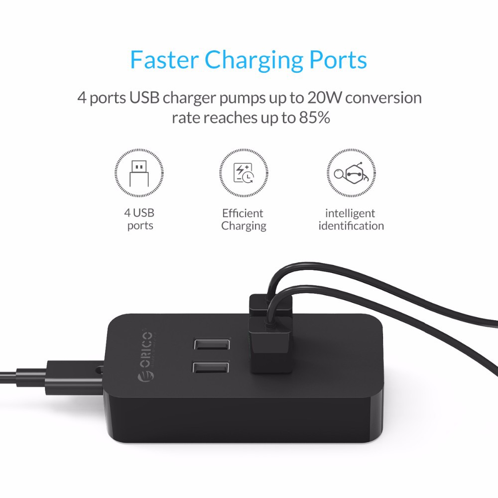 USB Smart Charger ORICO Dock 4 Ports