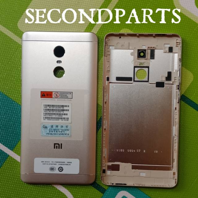 BACKDOOR CASING TUTUP XIAOMI REDMI NOTE 4 / NOTE 4X SNAPDRAGON ORIGINAL COPOTAN