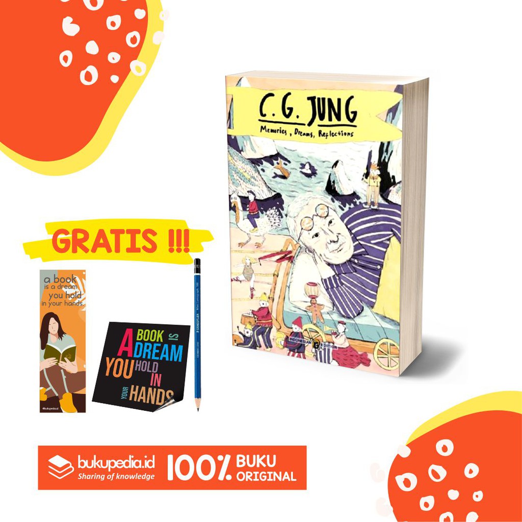 

BEST SELLER !! MEMORIES, DREAMS, AND REFLECTION - CG JUNG - SHIRA MEDIA (BONUS PENSIL, BOOKMARK)