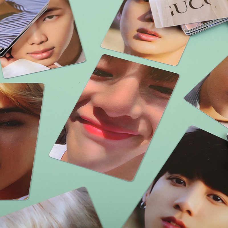 101pcs / set Kartu Foto KPOP DICON 101 Untuk Koleksi / Hadiah ARMY