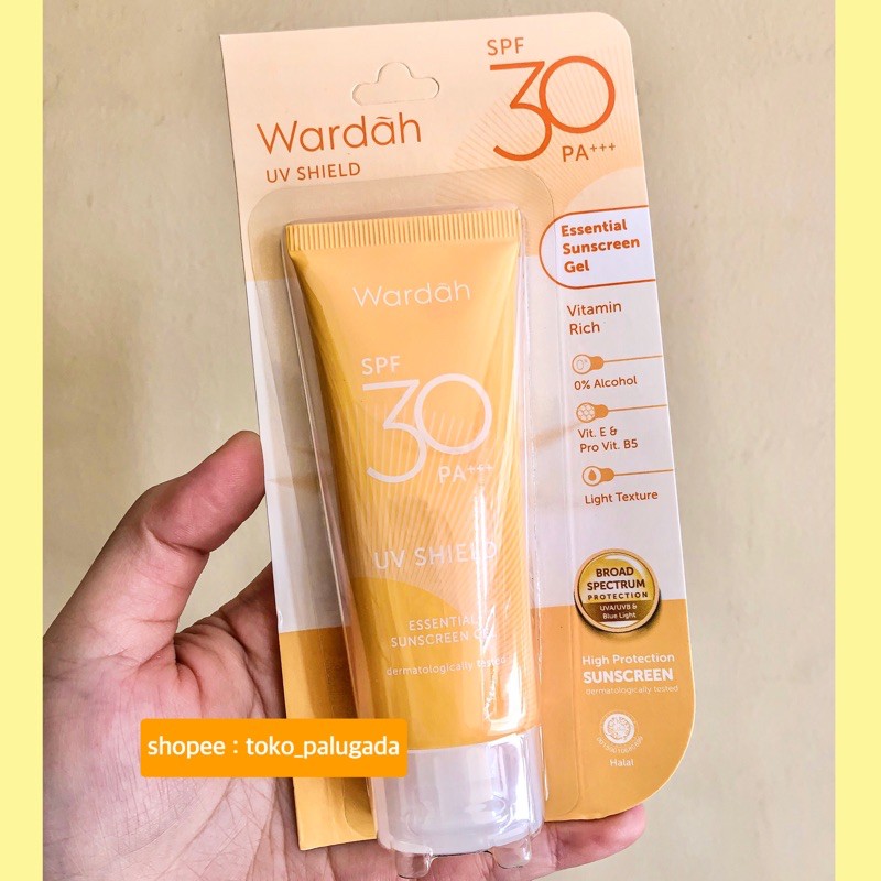 [BISA COD] Wardah UV Shield Sunscreen Light Matte Sun Stick - Wardah UV Shield Sunscreen Gel - Wardah Sunscreen Stick Wardah sunscreen