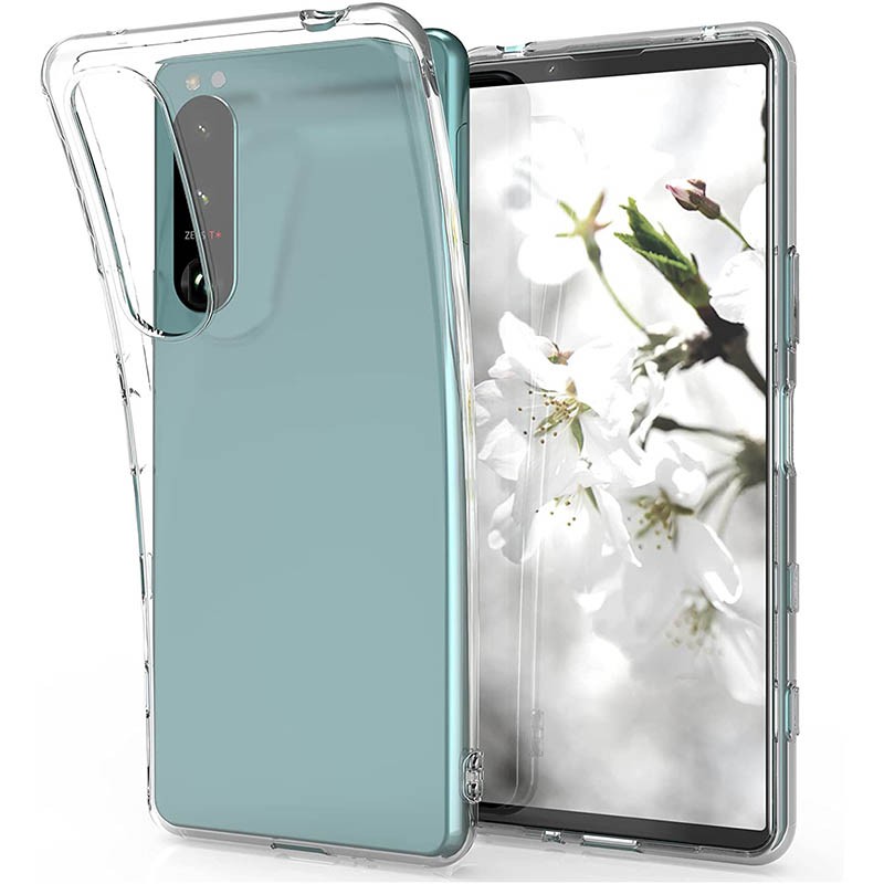 Slim TPU Case Sony Xperia 5 iii - Full Clear Soft Bening Cover Casing Shock