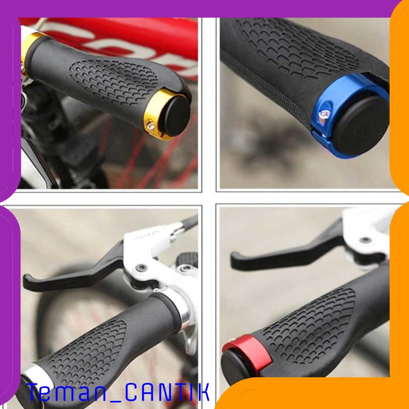 GS8 GRIP GAGANG SEPEDA HANDLEBAR RUBBER ANTI-SKID TC-IB875 PROMEND GR49