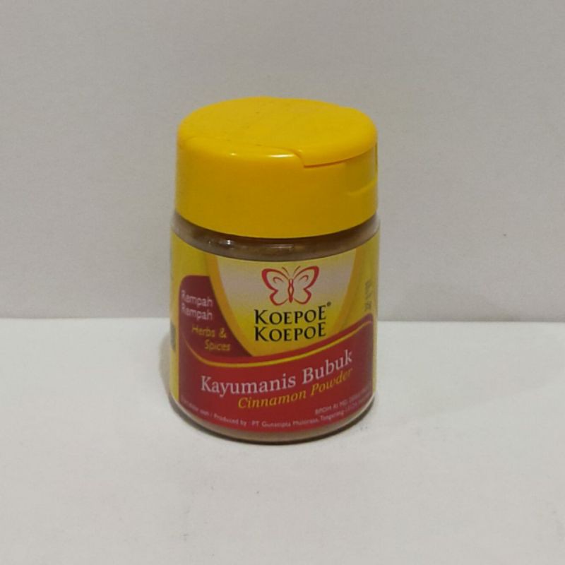 

KAYU MANIS BUBUK CINNAMON POWDER KOEPOE KOEPOE KUPU KUPU 35 GR