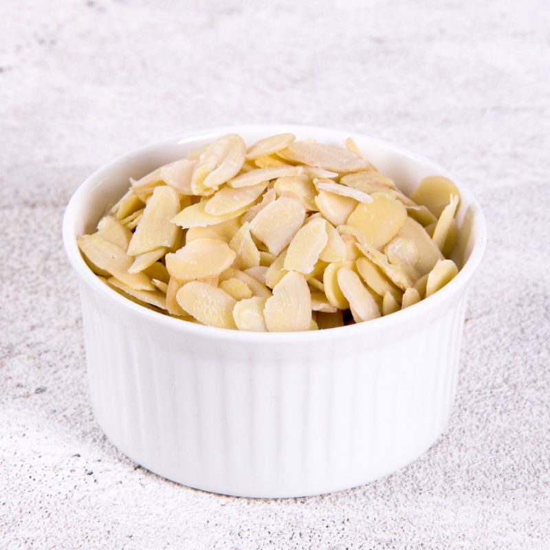 Almond Slice Iris Mentah 500 gr Natural Premium Alami Healthy nuts superfood