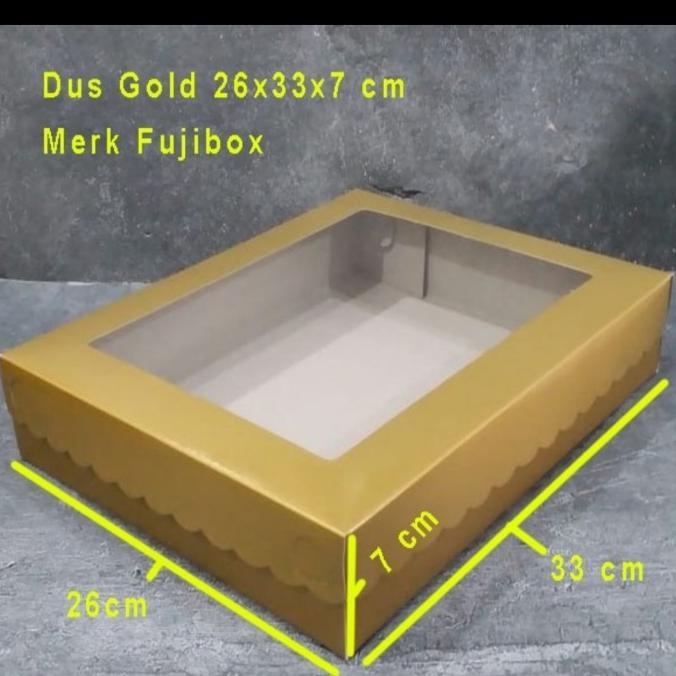 

[COD] Dus Emas Kaca (Mitra Box) 26x33 Isi 5 pcs [COD]