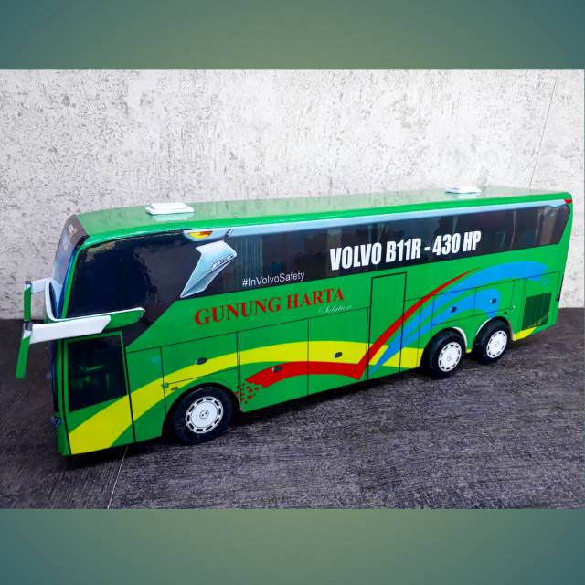 Miniatur bus Miniatur bis mainan Miniatur bus gunung harta uhd