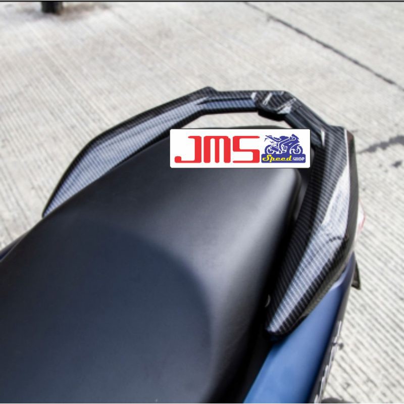 cover tutup behal belakang carbon yamaha nmax new 2020 nemo