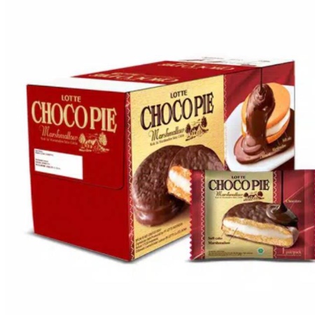 

Lotte Chocopie Marshmallow - Netto 28 gr