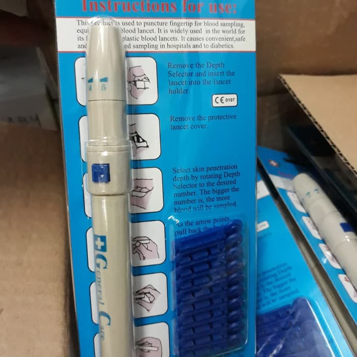 pen lancet autoclik lancet pen peralatan medis