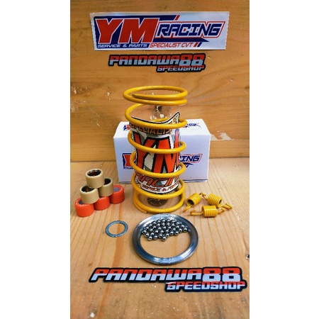 PAKETAN CVT ++ YM RACING ALL MATIC | Roller Bisa Request | (Beat/Mio/Vario/Scoopy/Nmax/Aerox/Genio/PCX/X Ride/Fino/Lexy/Spacy)