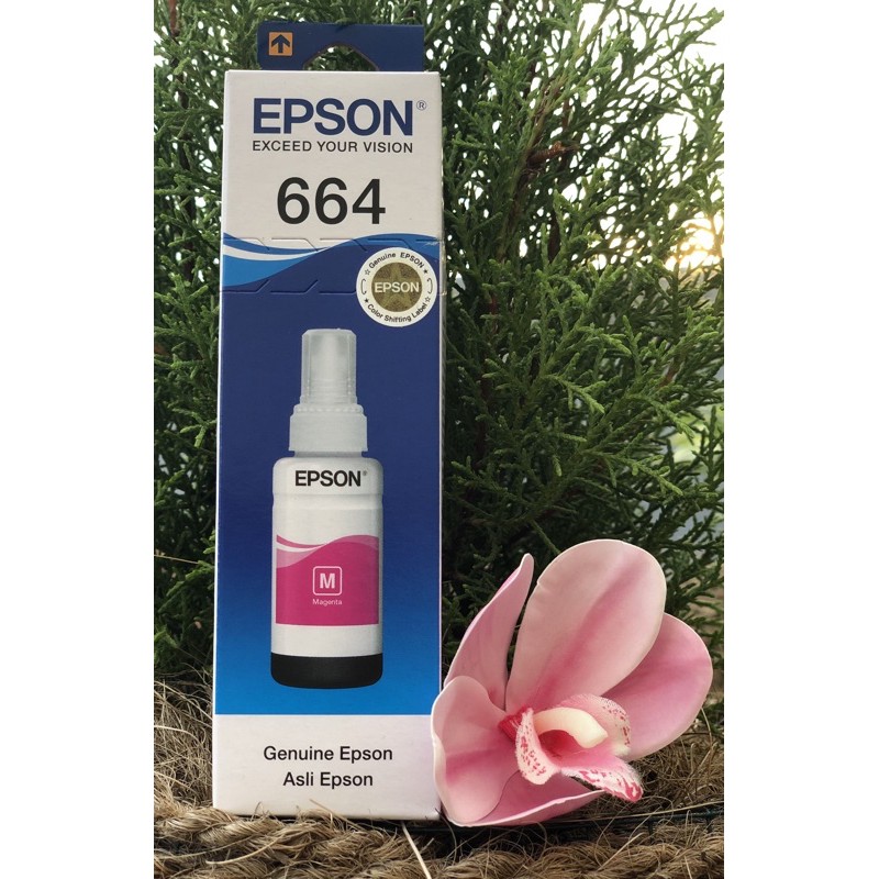 Tinta Epson Original 664 series-Magenta