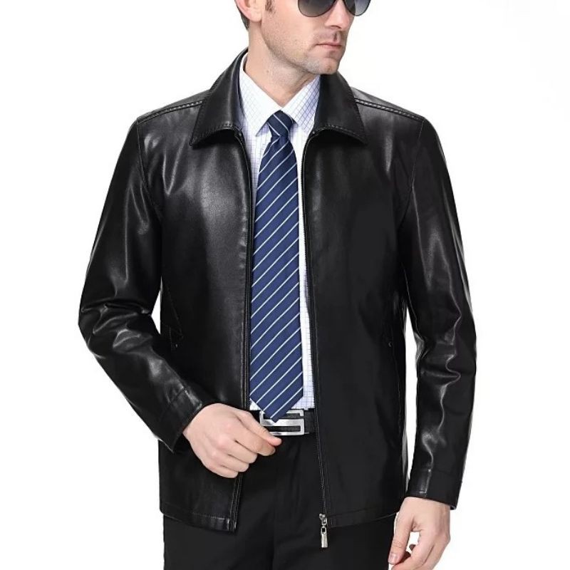 jaket kulit asli pria dari kulit domba-jaket kulit original-jaket kulit original