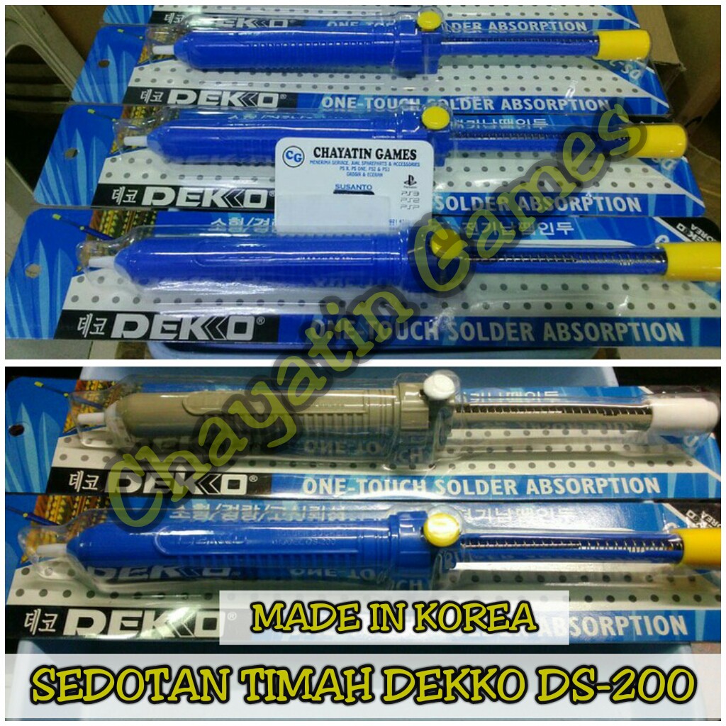 SEDOTAN TIMAH DEKKO TYPE (DS-200)