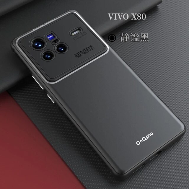 VIVO X80 / X80 PRO 5G SOFT CASE PREMIUM PORCELAIN SKIN FEELING