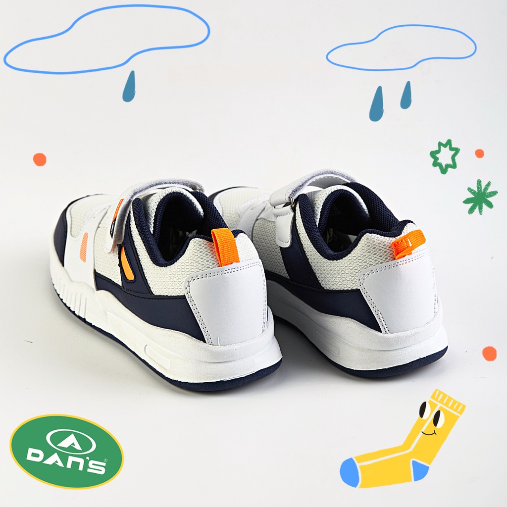 Dans Galek Sepatu Sneakers Anak Laki-Laki - Navy