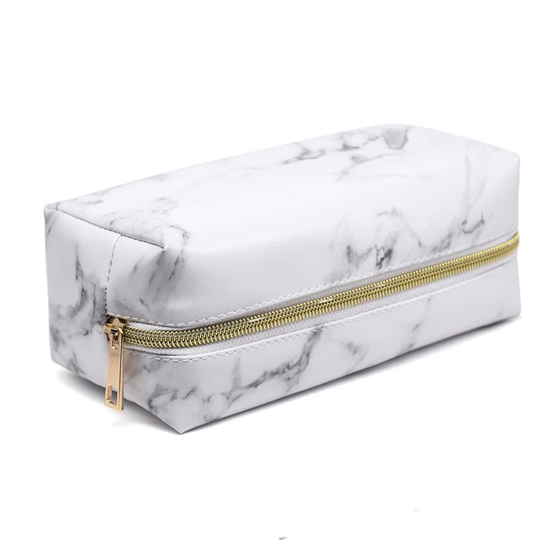 LUXTHER - MARBLE POUCH Cosmetic Bag Women Travel Make Up Organizer Bag Pouch For Makeup