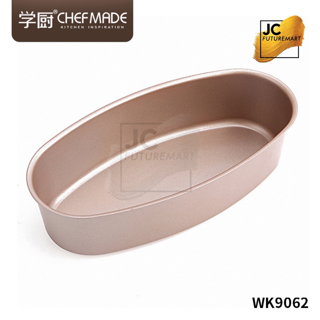 CHEFMADE LOYANG CHEESE CAKE PAN NON STICK CHAMPAGNE GOLD - WK9062