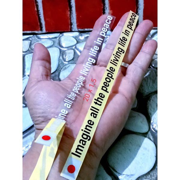 STICKER CUTTING IMAGINE ALL THE PEOPLE