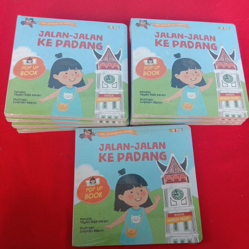 Pop Up Book Seri Anak Jagoan Keliling Indonesia Jalan-Jalan Ke Padang