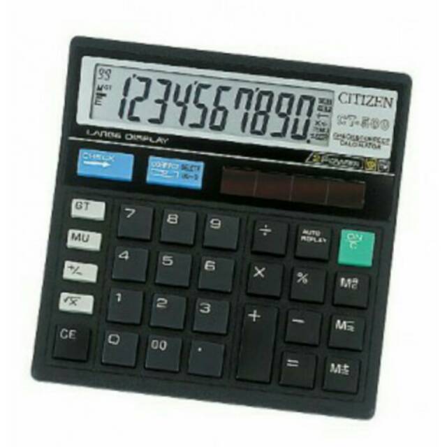 

Kalkulator Citizen CT 500 Calculator 10 Digit