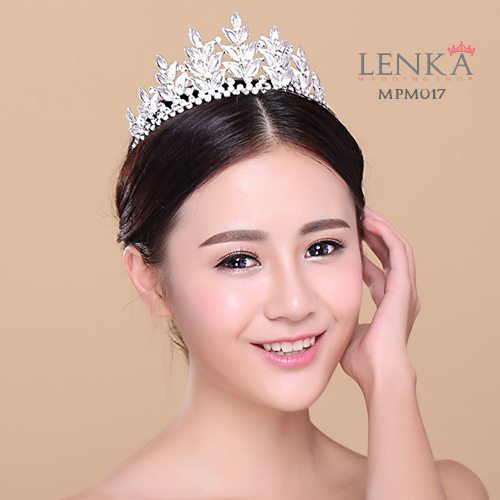 [BISA COD] HEADPIECE RAMBUT HIJAB MAHKOTA PENGANTIN AKSESORIS PESTA MPM017