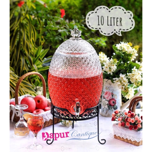 Dispenser Nanas Vicenza 10 Ltr-Vicenza Pineapple Dispenser SH151217B