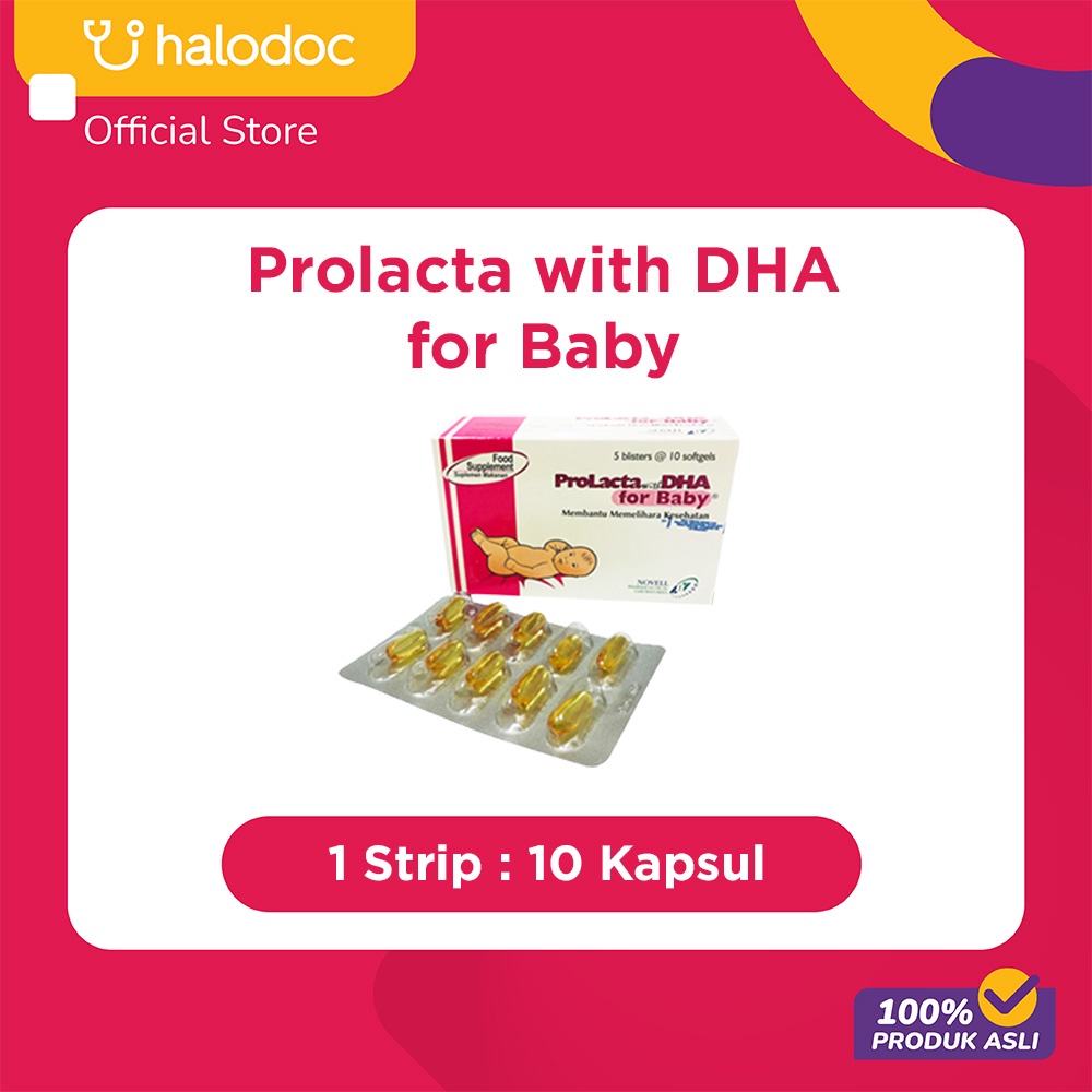 Prolacta with DHA for Baby 10 Kapsul