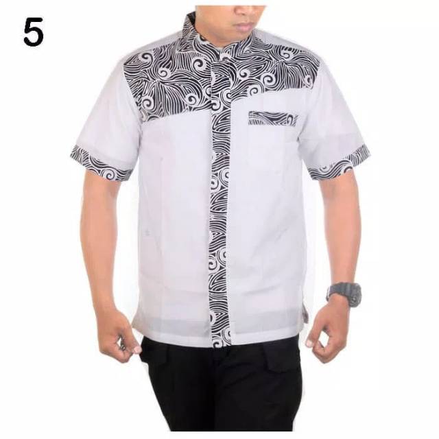 Koko batik kombinasi Adnan