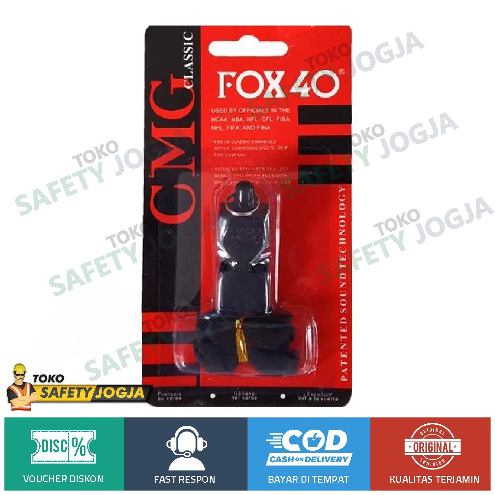 Peluit Fox 40 Pluit Wasit Parkir Pramuka Security