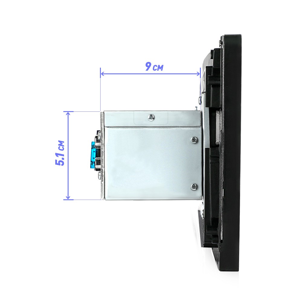 Double din 9 inch fit slot single din dan double din float oversize HD touchscreen SWC mirrorlink