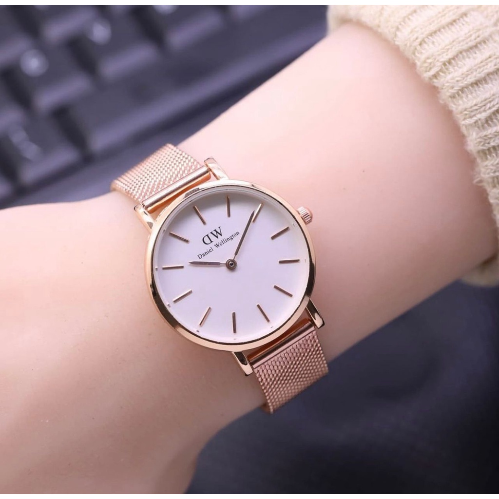 JAM TANGAN WANITA DW  WITH BOX ORI PROMO