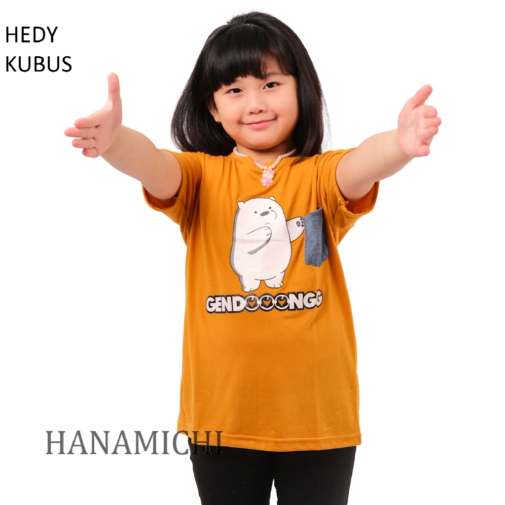 Hanamichi HEDY Kaos Anak Lengan Pendek