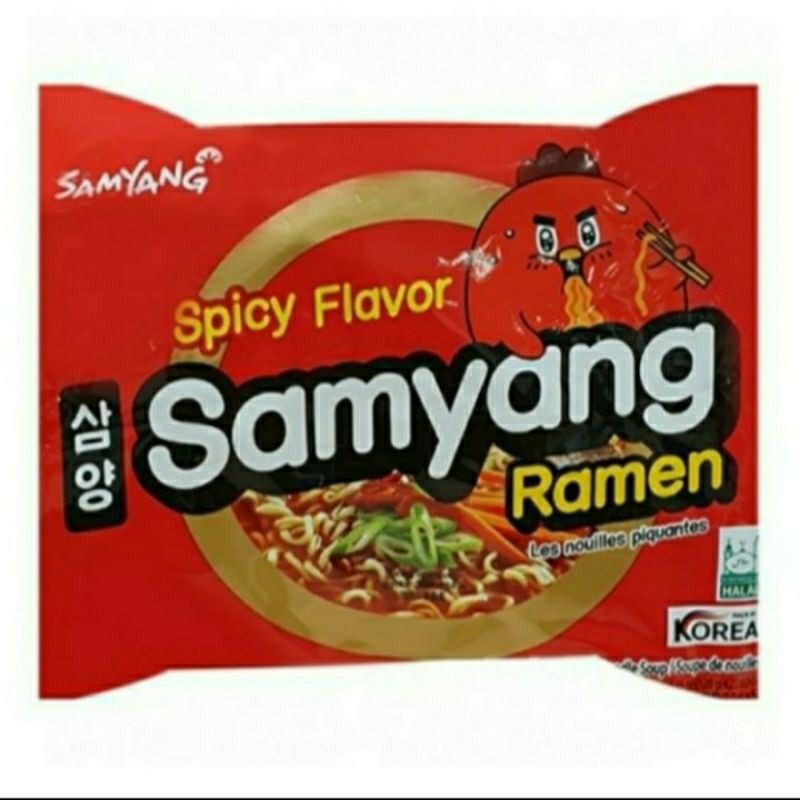 

SAMYANG RAMEN SPICY FLAVOR 120 GRAM HALAL