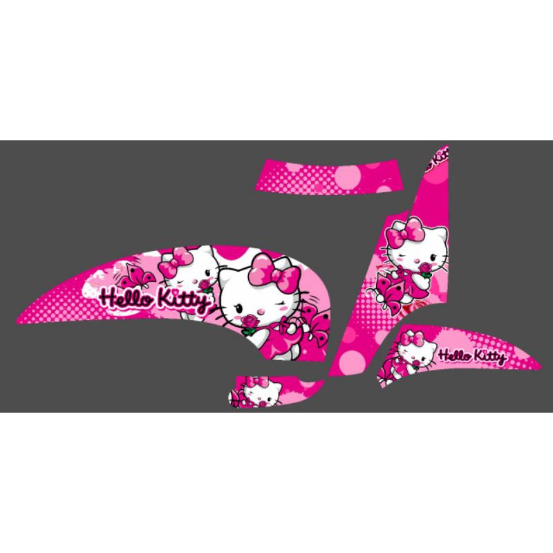 Striping Scoopy 2013 2014 2015 2016 Fi Variasi Stiker Motor List Body Sticker Skotlet Scotlite List