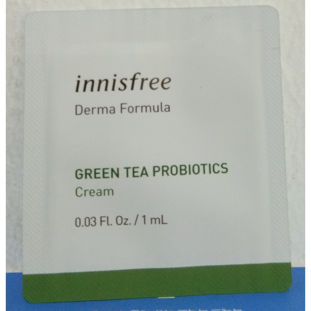Innisfree Green Tea series  sample